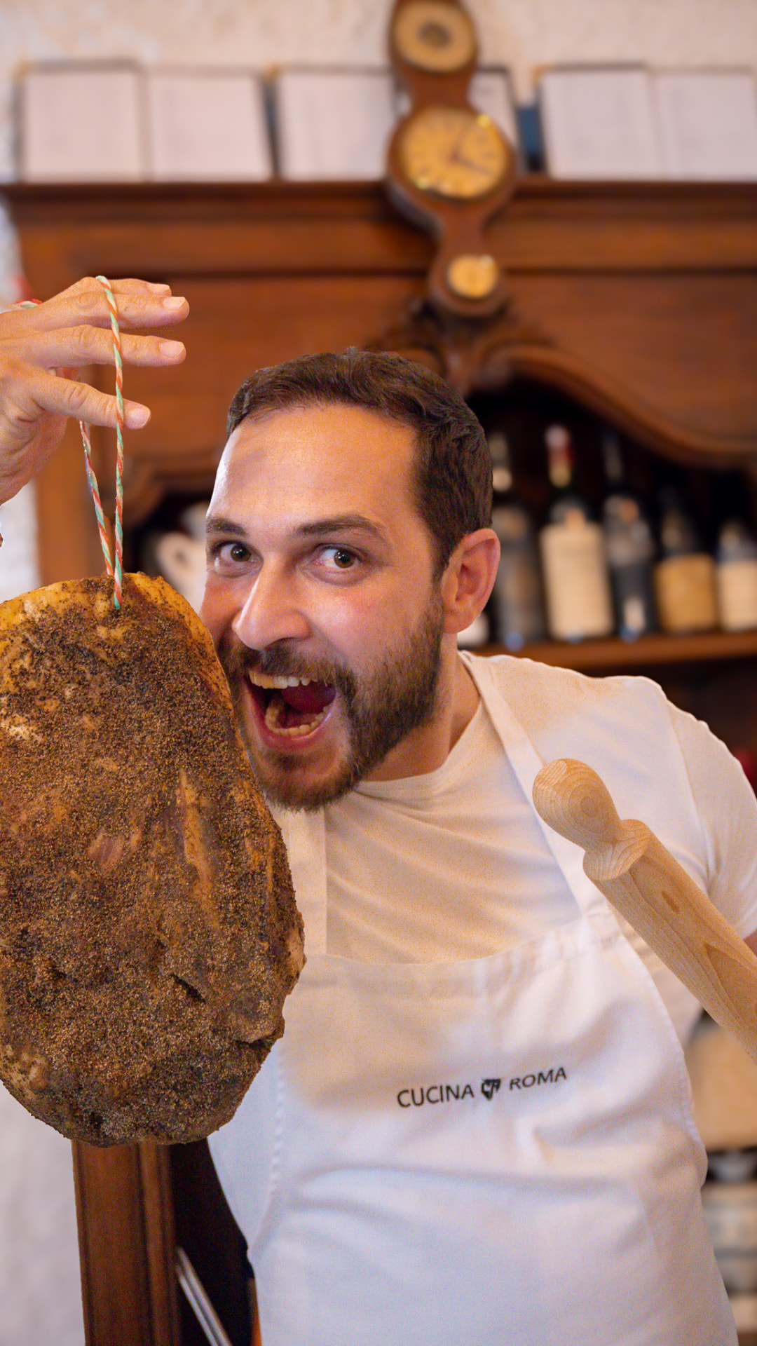 Chef Andrea Di Fabbio durante una lezione di Cucina Roma (2)